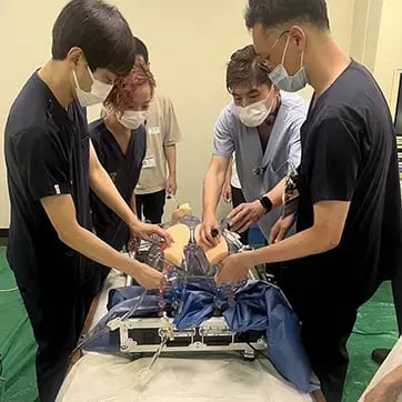 ECMO Workshop in Tokai University Hospital